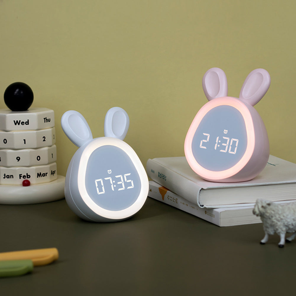 Light Up Rabbit Alarm Clock