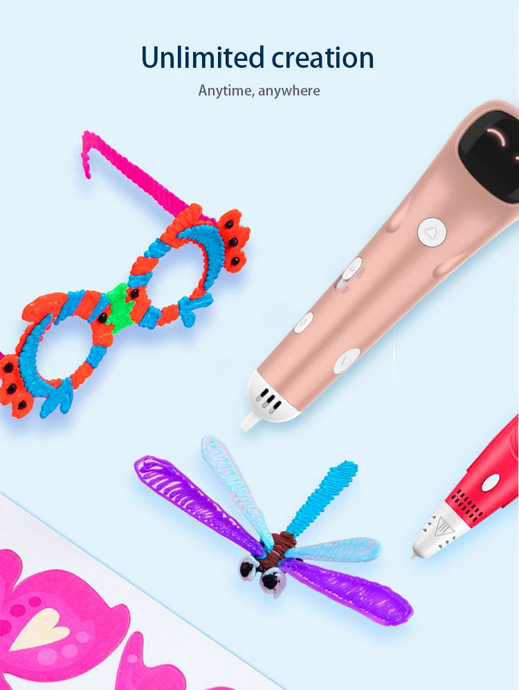 New 3D Pen - Low Temperature, Safe & Fun!