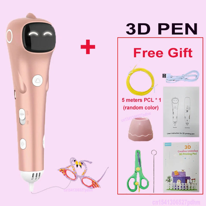 New 3D Pen - Low Temperature, Safe & Fun!