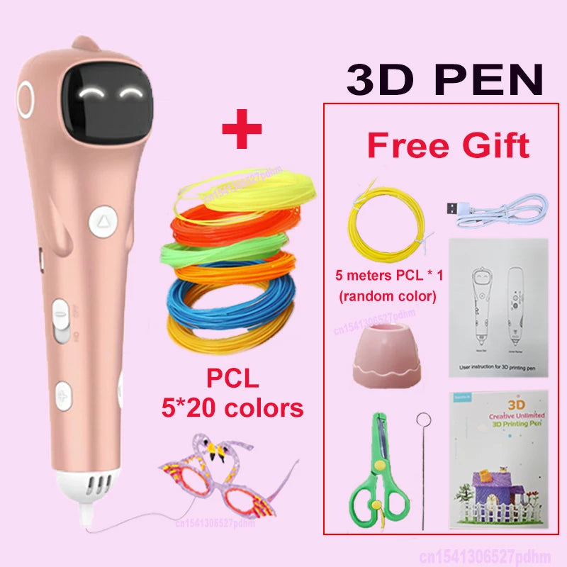 New 3D Pen - Low Temperature, Safe & Fun!