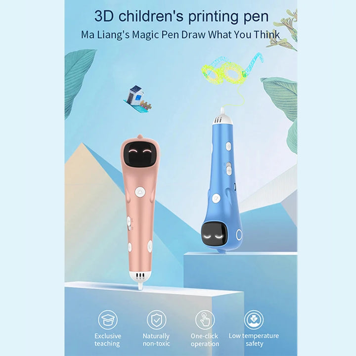 New 3D Pen - Low Temperature, Safe & Fun!