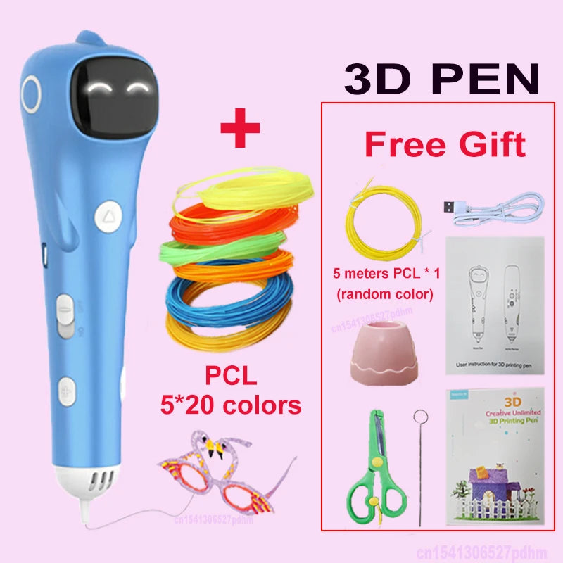 New 3D Pen - Low Temperature, Safe & Fun!