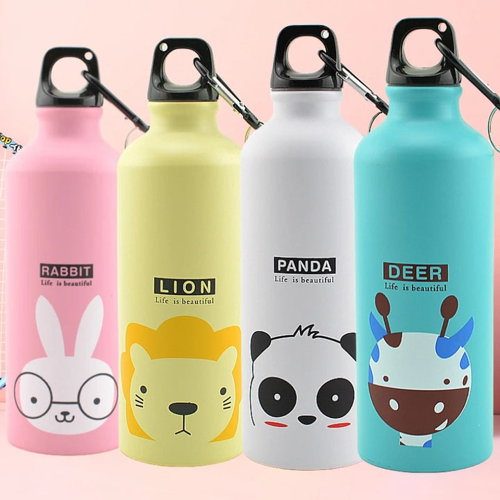 Cartoon Animal Water Bottle