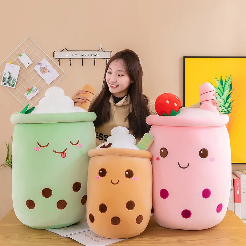 Kawaii Milk Tea Plushie