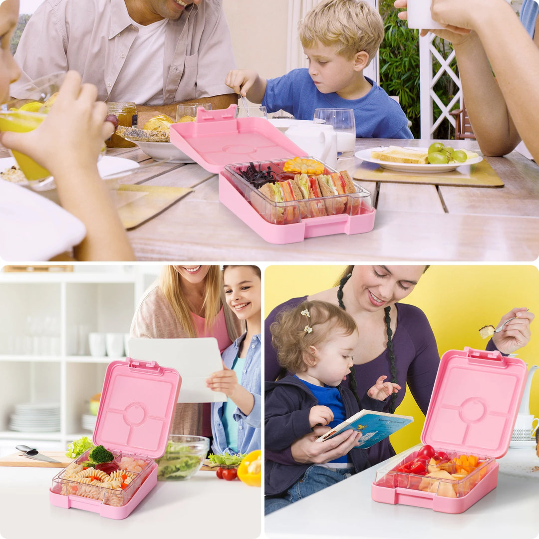 4 Compartment Kids' Bento Lunch Box