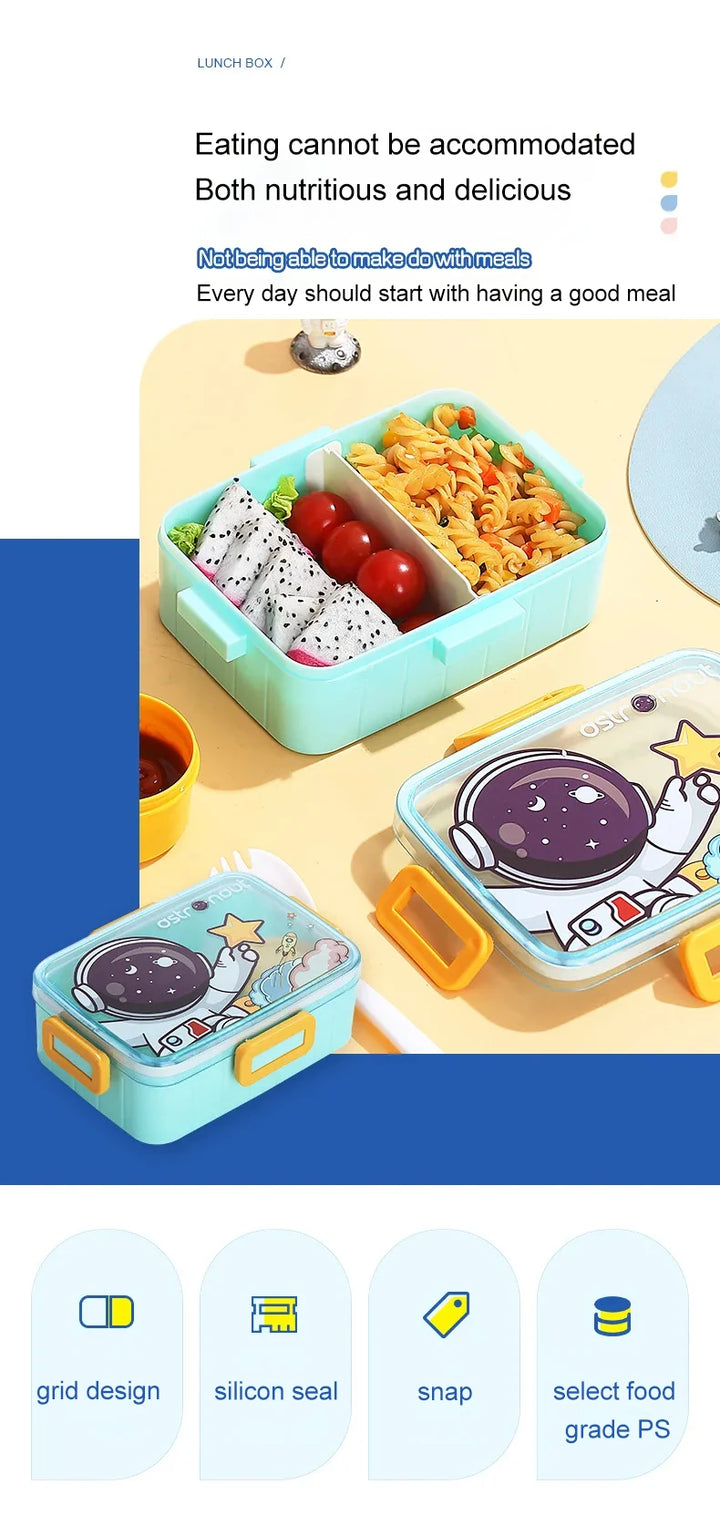 Cartoon Kids Bento Lunch Box