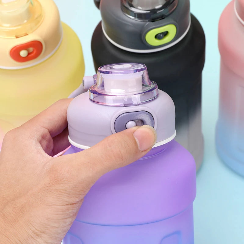 Gradient Color Water Bottle