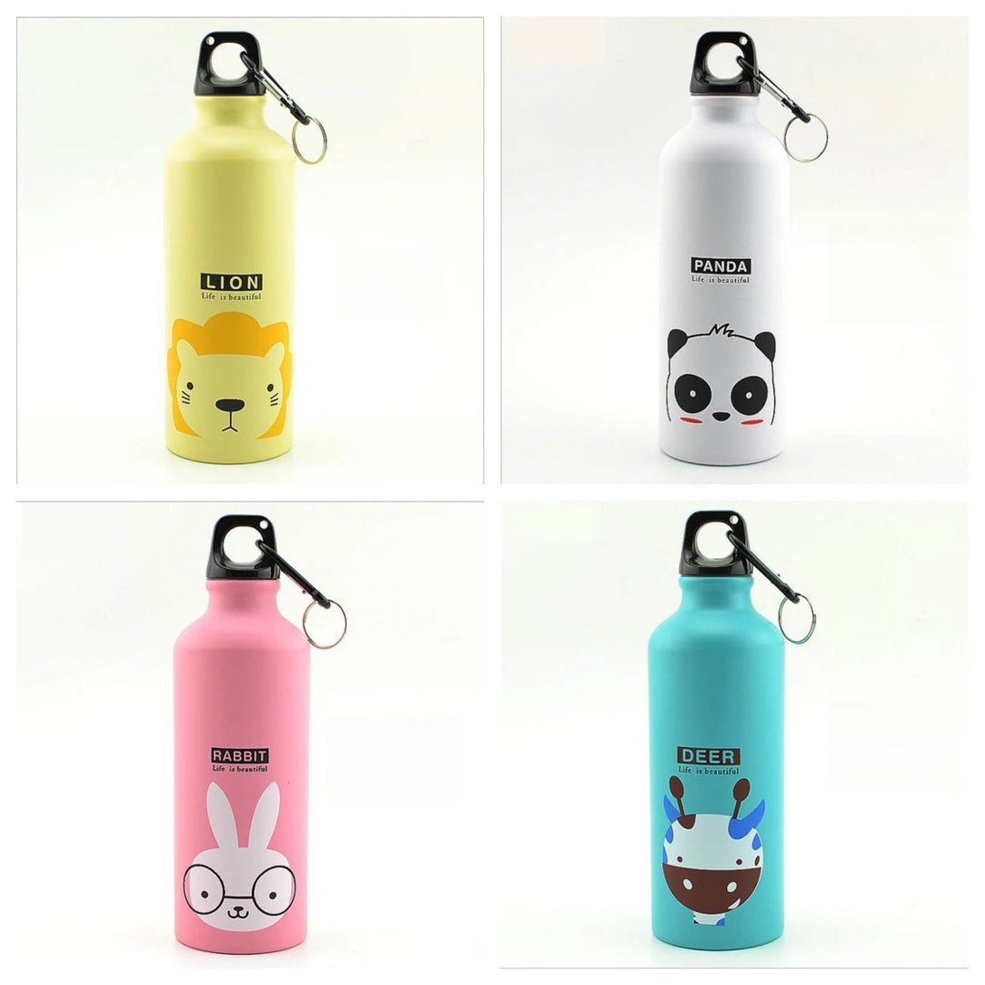 Cartoon Animal Water Bottle