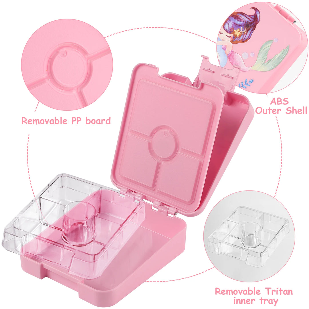 4 Compartment Kids' Bento Lunch Box