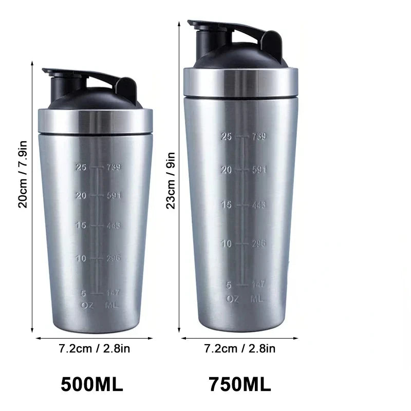 Stainless Steel Protein Shaker