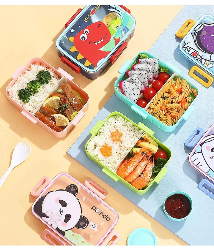 Cartoon Kids Bento Lunch Box