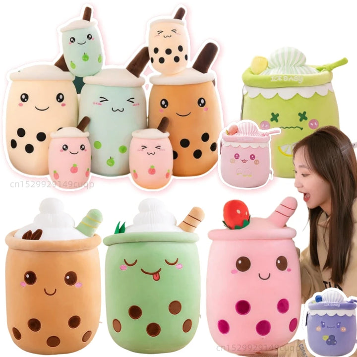 Kawaii Milk Tea Plushie