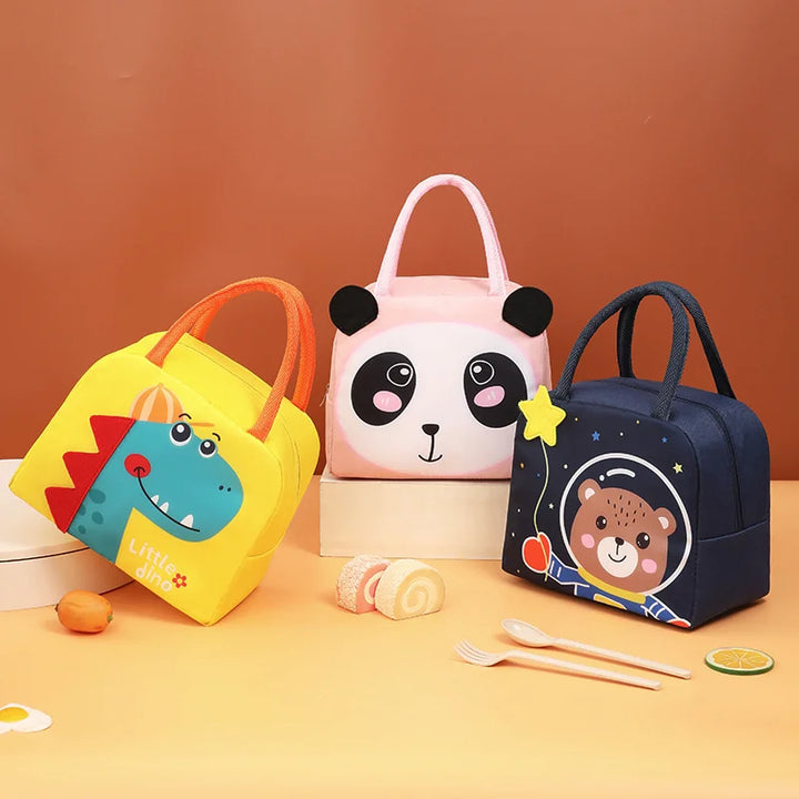 Cartoon Animal Lunch Bags