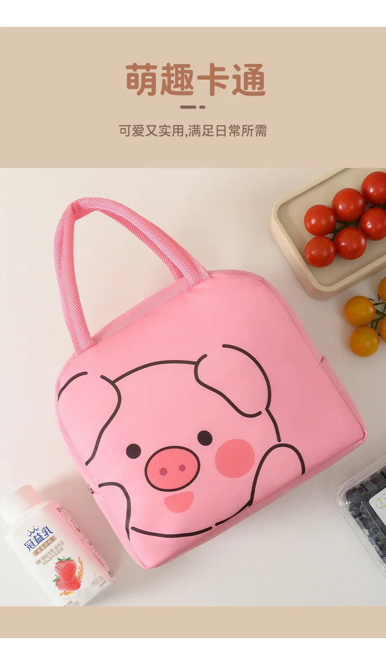 Kawaii Animals Lunch Bag