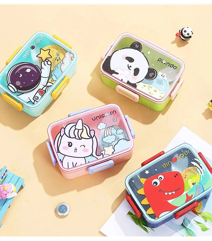 Cartoon Kids Bento Lunch Box