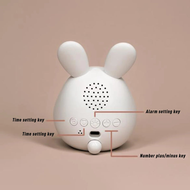 Light Up Rabbit Alarm Clock