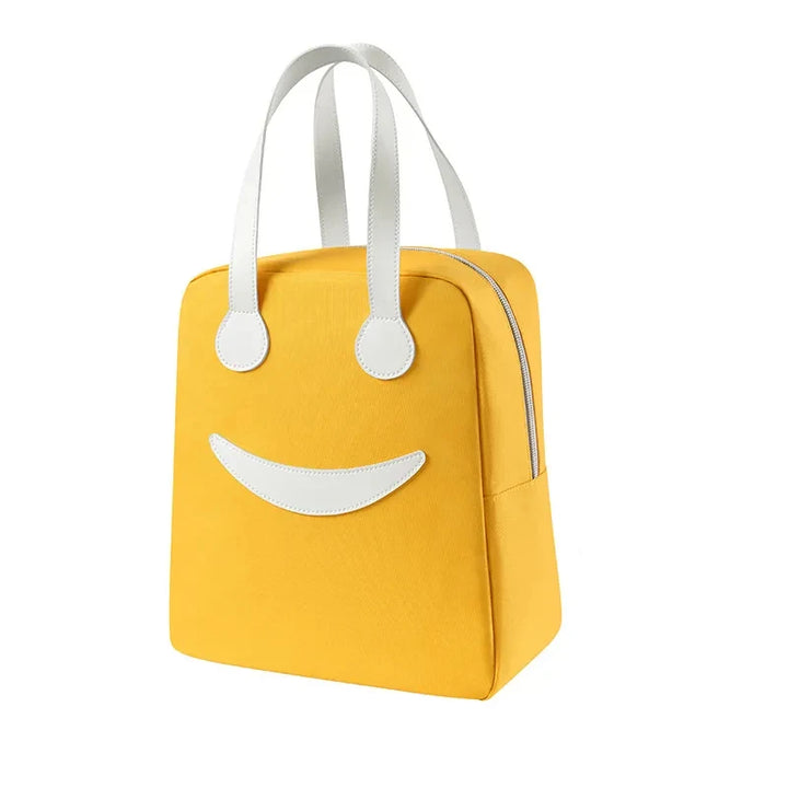 Smiley Insulated Lunch Bag