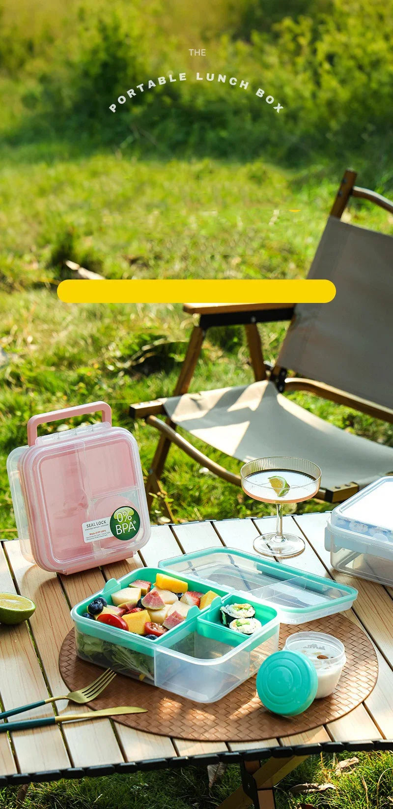 Double Layer Lunch Box