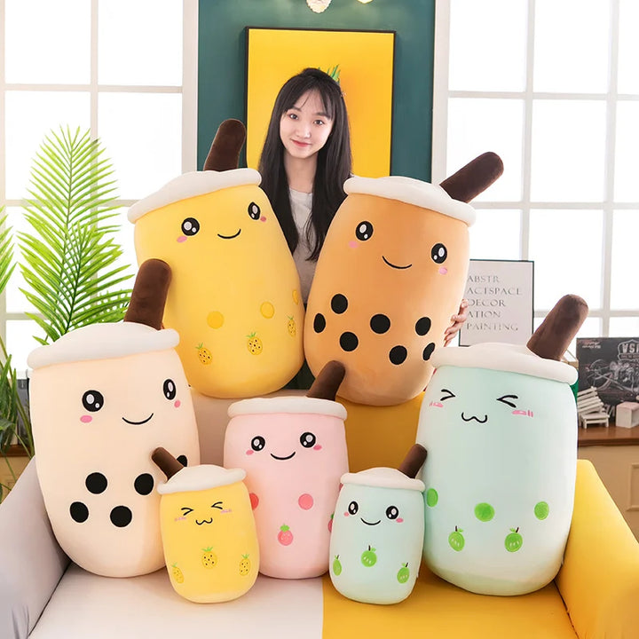 Kawaii Milk Tea Plushie