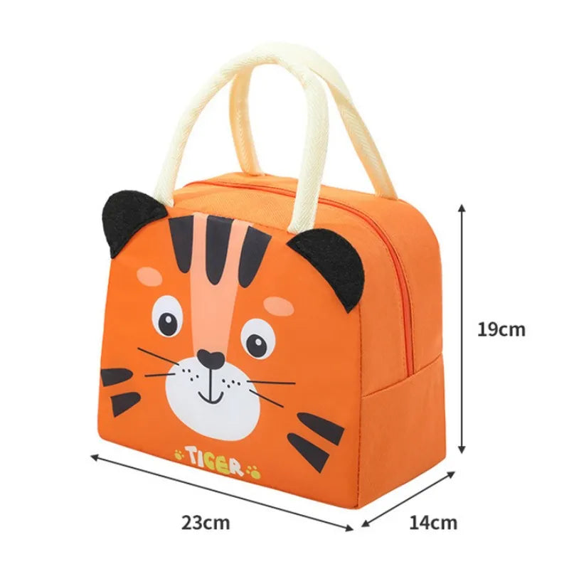 Cartoon Animal Lunch Bags