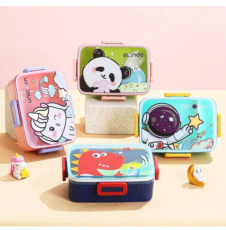 Cartoon Kids Bento Lunch Box