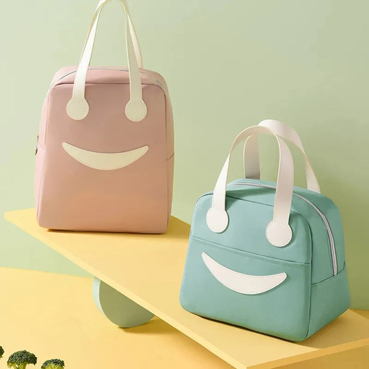 Smiley Insulated Lunch Bag