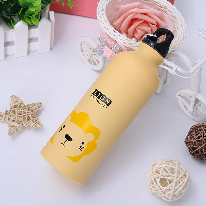 Cartoon Animal Water Bottle