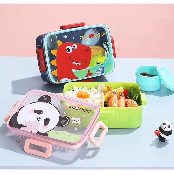 Cartoon Kids Bento Lunch Box