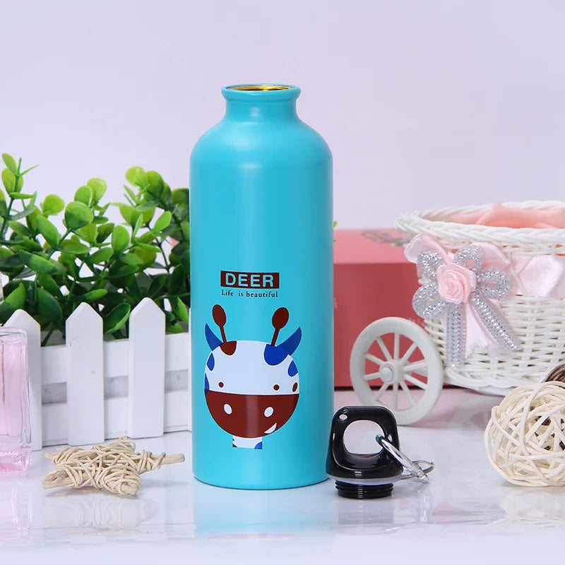 Cartoon Animal Water Bottle