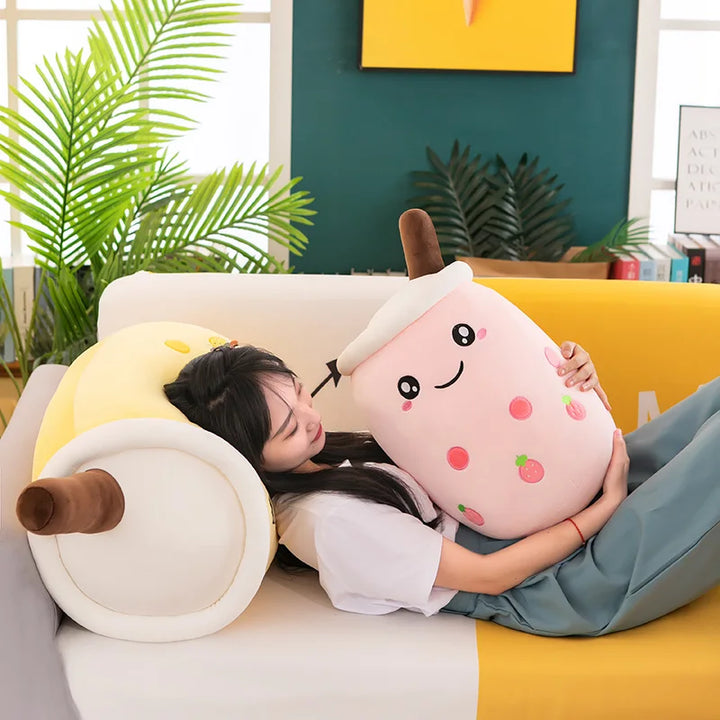 Kawaii Milk Tea Plushie