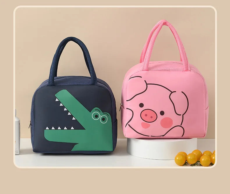 Kawaii Animals Lunch Bag