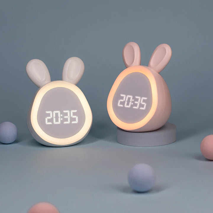 Light Up Rabbit Alarm Clock