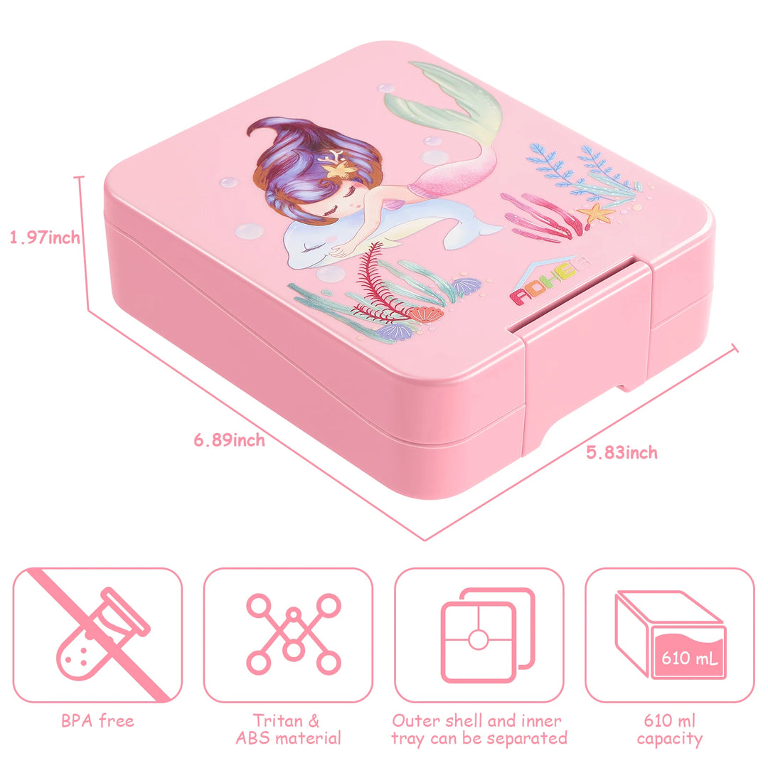 4 Compartment Kids' Bento Lunch Box