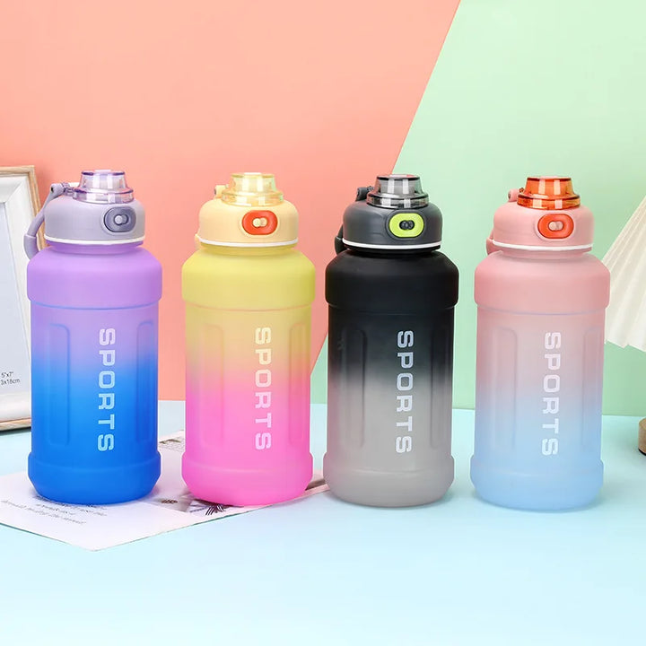 Gradient Color Water Bottle