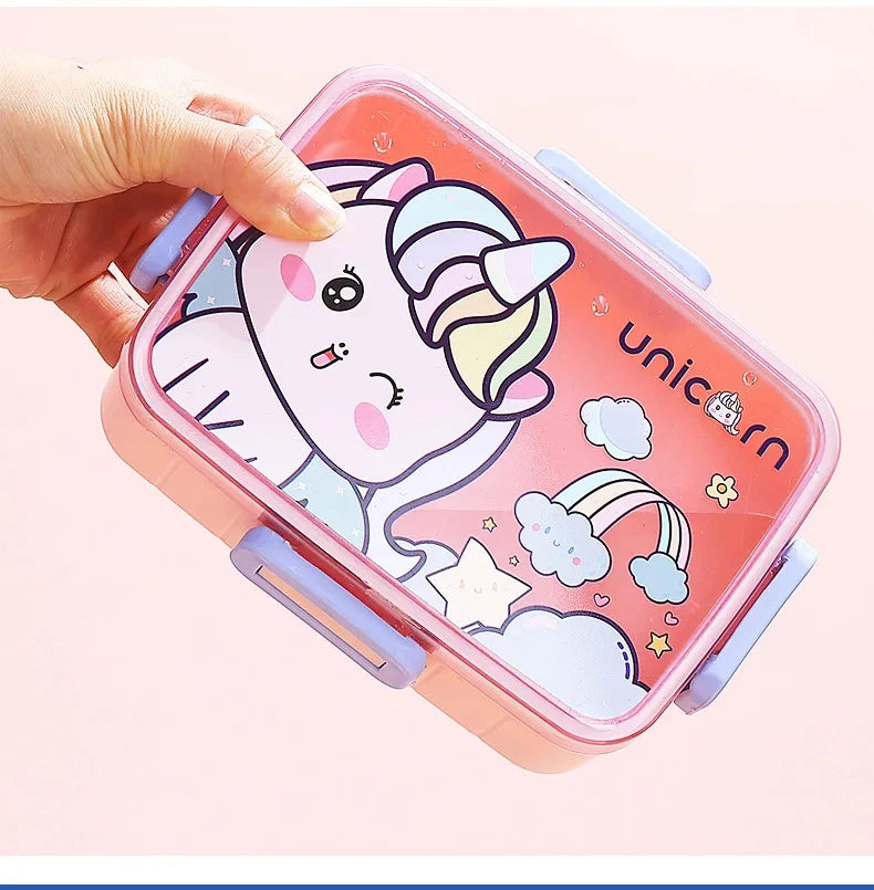 Cartoon Kids Bento Lunch Box