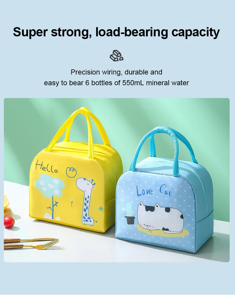 Cartoon Lunch Bag