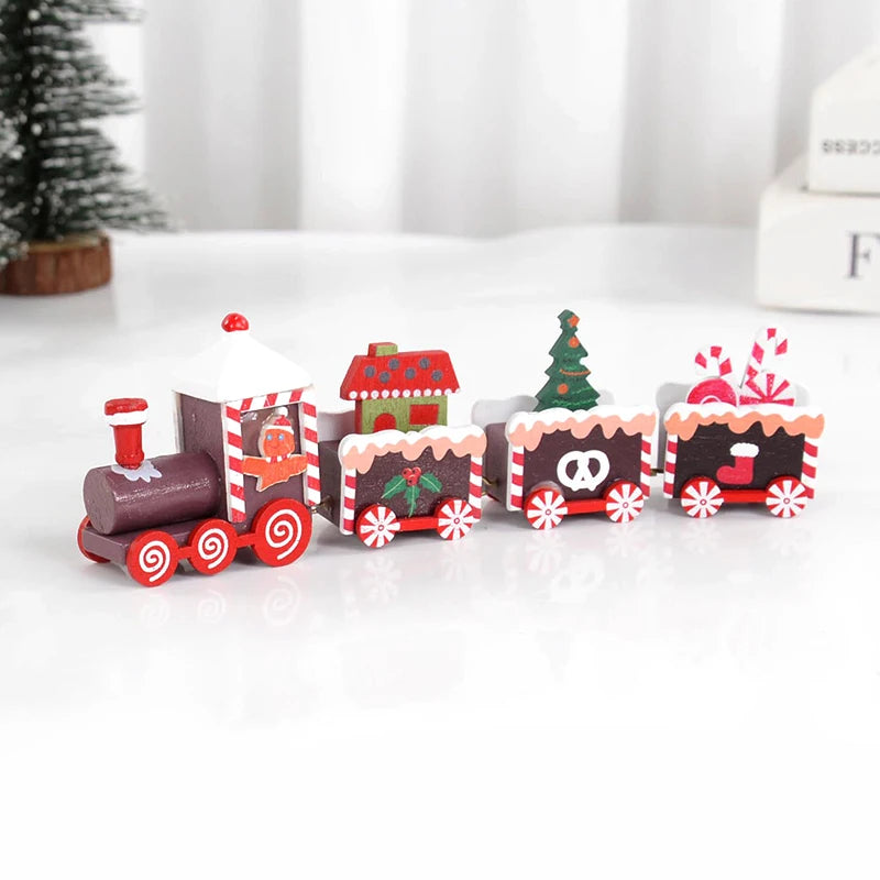 Charming Christmas Train Decor